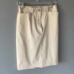 Aquascutum of London: Women's Khaki Skirt